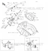 GUIDON pour Kawasaki JET SKI ULTRA 310R 2019