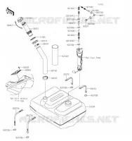 RESERVOIR CARBURANT pour Kawasaki JET SKI ULTRA 310R 2019