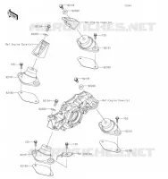 SUPPORT MOTEUR pour Kawasaki JET SKI ULTRA 310R 2019