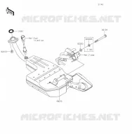 &Eacute;CHAPPEMENT pour Kawasaki Z125 PRO 2019