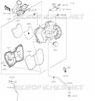 FILTRE A AIR pour Kawasaki Z125 PRO 2019