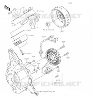 G&Eacute;N&Eacute;RATEUR pour Kawasaki Z125 PRO 2019