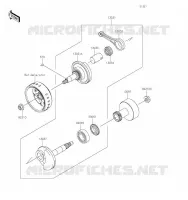 VILEBREQUIN pour Kawasaki Z125 PRO 2019