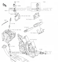 INJECTION CARBURANT pour Kawasaki Z125 PRO 2019