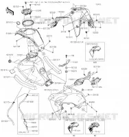 RESERVOIR CARBURANT pour Kawasaki Z125 PRO 2019