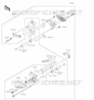 Accessory(Silder) pour Kawasaki Z125 2019