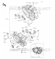 CARTER MOTEUR(S) pour Kawasaki Z125 2019