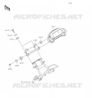 COMPTEURS pour Kawasaki Z125 2019