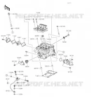 CULASSE pour Kawasaki Z125 2019