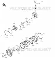EMBRAYAGE pour Kawasaki Z125 2019