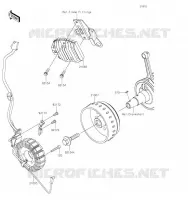 G&Eacute;N&Eacute;RATEUR pour Kawasaki Z125 2019