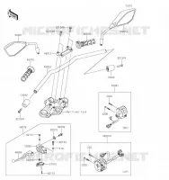 GUIDON pour Kawasaki Z125 2019