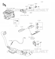 INJECTION CARBURANT pour Kawasaki Z125 2019