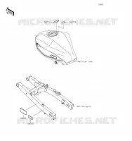 LABEL pour Kawasaki Z125 2019