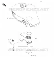 POMPE A ESSENCE pour Kawasaki Z125 2019