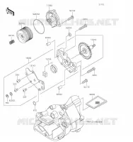 POMPE A HUILE pour Kawasaki Z125 2019