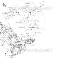 SELLE pour Kawasaki Z125 2019