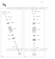 SOUPAPE pour Kawasaki Z125 2019