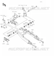 BRAS OSCILLANT pour Kawasaki VULCAN S 2019