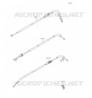 CABLES pour Kawasaki VULCAN S 2019