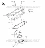 CYLINDRE/PISTON pour Kawasaki VULCAN S 2019
