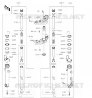 FOURCHE pour Kawasaki VULCAN S 2019