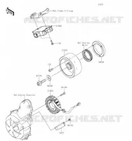 G&Eacute;N&Eacute;RATEUR pour Kawasaki VULCAN S 2019