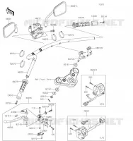 GUIDON pour Kawasaki VULCAN S 2019