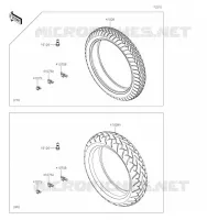 PNEUS pour Kawasaki VULCAN S 2019