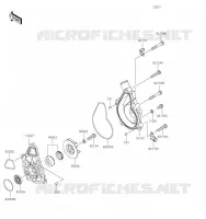 POMPE &Agrave; EAU pour Kawasaki VULCAN S 2019