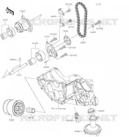 POMPE A HUILE pour Kawasaki VULCAN S 2019
