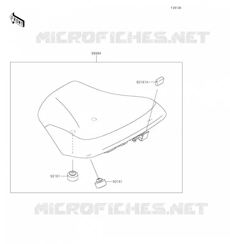 ACCESSOIRE Kawasaki MOTOS 650 2019 Z650  ER650HKF