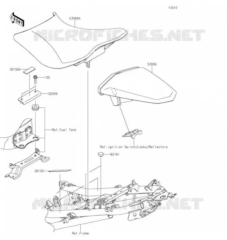 SELLE Kawasaki MOTOS 400 2019 NINJA 400  EX400GKF