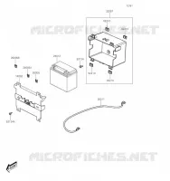 BATTERIE pour Kawasaki J125 2019