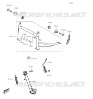 BEQUILLES pour Kawasaki J125 2019