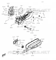 CARTER MOTEUR(S) pour Kawasaki J125 2019