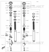 FOURCHE pour Kawasaki J125 2019