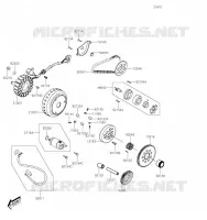 G&Eacute;N&Eacute;RATEUR pour Kawasaki J125 2019