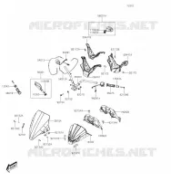 GUIDON pour Kawasaki J125 2019