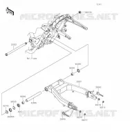 BRAS OSCILLANT pour Kawasaki VULCAN 1700 VOYAGER 2019