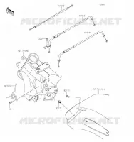 CABLES pour Kawasaki VULCAN 1700 VOYAGER 2019