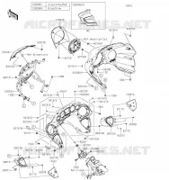 CARENAGE pour Kawasaki VULCAN 1700 VOYAGER 2019
