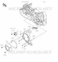 CARTER DE CHAINE pour Kawasaki VULCAN 1700 VOYAGER 2019
