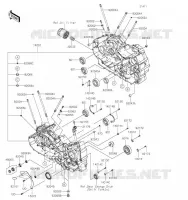 CARTER MOTEUR(S) pour Kawasaki VULCAN 1700 VOYAGER 2019