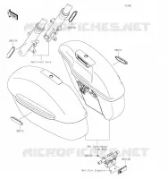 CATADIOPTRES pour Kawasaki VULCAN 1700 VOYAGER 2019