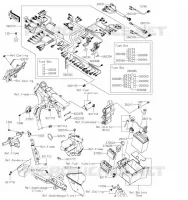 CHASSIS EQUIPMENT ELECTRIQUE pour Kawasaki VULCAN 1700 VOYAGER 2019