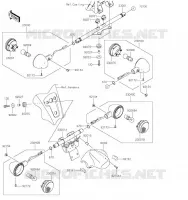 CLIGNOTANTS pour Kawasaki VULCAN 1700 VOYAGER 2019