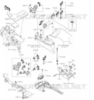 CONTACTEUR SERRURE/R&Eacute;FLECTEUR pour Kawasaki VULCAN 1700 VOYAGER 2019