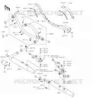 &Eacute;CHAPPEMENT pour Kawasaki VULCAN 1700 VOYAGER 2019