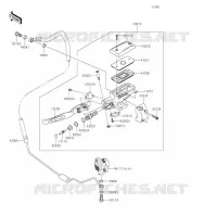 EMBRAYAGE MAITRE CYLINDRE pour Kawasaki VULCAN 1700 VOYAGER 2019